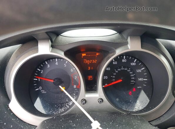 JN8AF5MR4GT606228 2016 NISSAN JUKE Silver Vista del cuadro de instrumentos