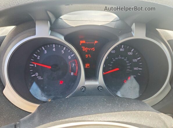 JN8AF5MR5HT701284 2017 NISSAN JUKE Белый Вид щитка приборов
