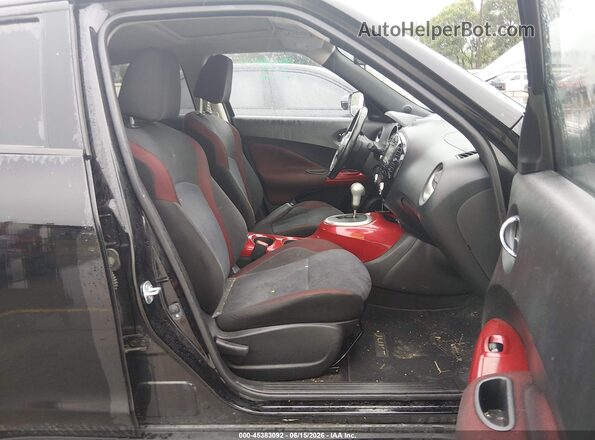 JN8AF5MR6GT602455 2016 NISSAN JUKE Black წინა სალონის ხედი