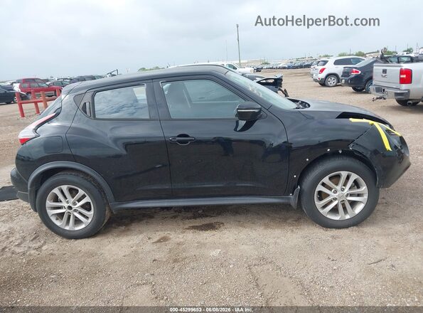 JN8AF5MR6GT609423 2016 NISSAN JUKE Black Widok wnętrza 360 stopni