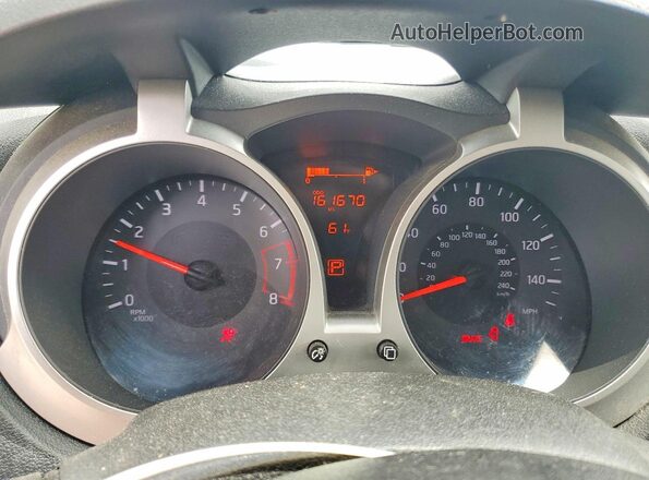 JN8AF5MR7GT603131 2016 NISSAN JUKE White Սարքավորումների վահանակի տեսք