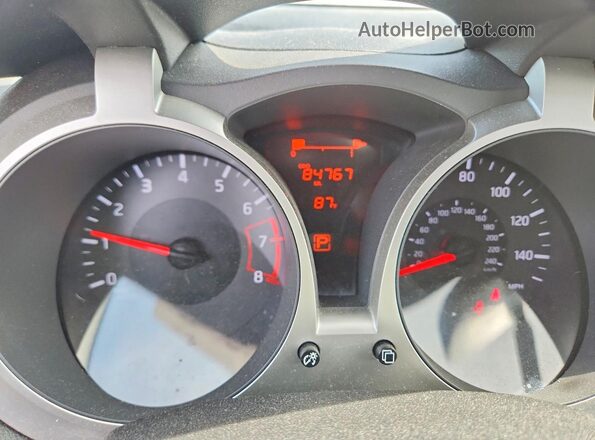JN8AF5MR8GT600092 2016 NISSAN JUKE White Սարքավորումների վահանակի տեսք