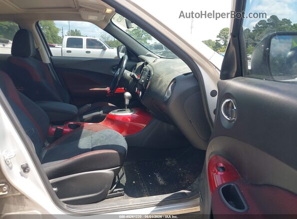 JN8AF5MR8GT601193 2016 NISSAN JUKE Silver Widok wnętrza z przodu