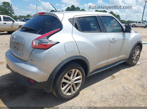 JN8AF5MR8GT601193 2016 NISSAN JUKE Silver Tył prawy
