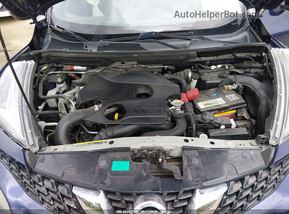 JN8AF5MR9GT601025 2016 NISSAN JUKE Blue უკანა ხედი