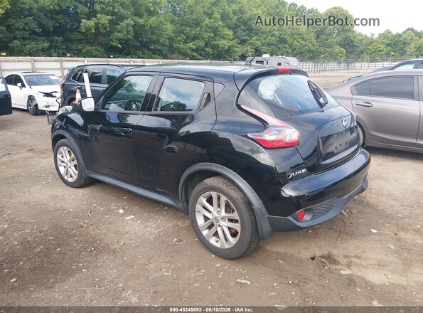 JN8AF5MR9GT602241 2016 NISSAN JUKE Black Trasero izquierdo