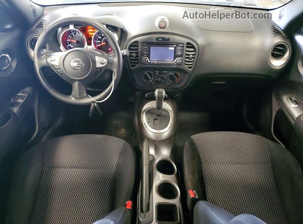 JN8AF5MR9GT608251 2016 NISSAN JUKE Black Widok deski rozdzielczej