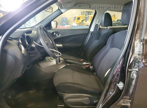 JN8AF5MR9GT608251 2016 NISSAN JUKE Black Widok wnętrza z przodu