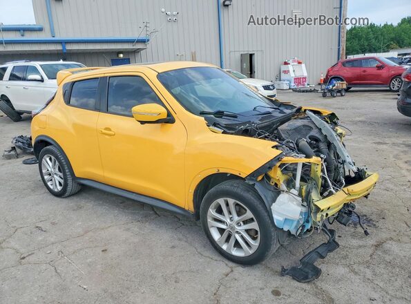 JN8AF5MRXGT603785 2016 NISSAN JUKE Yellow Przód prawy
