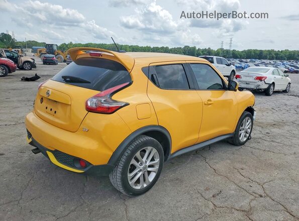 JN8AF5MRXGT603785 2016 NISSAN JUKE Yellow Tył prawy