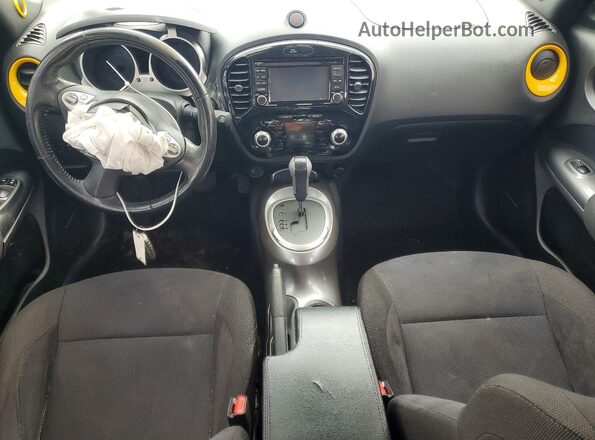 JN8AF5MRXGT603785 2016 NISSAN JUKE Yellow Widok deski rozdzielczej