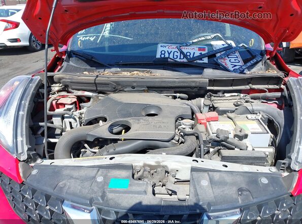 JN8AF5MV0GT655200 2016 NISSAN JUKE Red Widok z tyłu