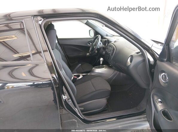 JN8AF5MV1GT653570 2016 NISSAN JUKE Black Widok wnętrza z przodu