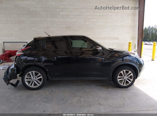 JN8AF5MV1GT653570 2016 NISSAN JUKE Black Widok wnętrza z tyłu