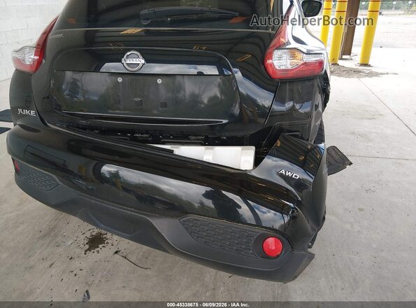 JN8AF5MV1GT653570 2016 NISSAN JUKE Black Widok z przodu