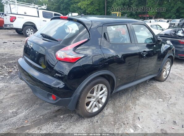 JN8AF5MV1GT654413 2016 NISSAN JUKE Черный Задняя правая четверть