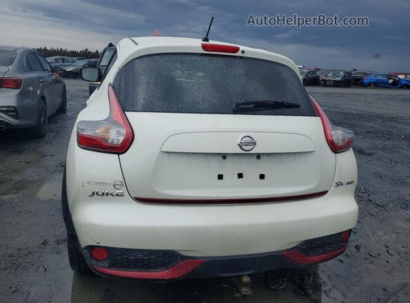 JN8AF5MV2GT653674 2016 NISSAN JUKE White Widok z tyłu