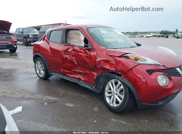 JN8AF5MV2GT654887 2016 NISSAN JUKE Red Դիմացի տեսք