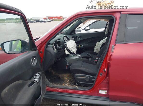 JN8AF5MV2GT654887 2016 NISSAN JUKE Red Սալոնի դիմացի տեսք