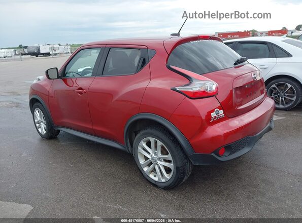 JN8AF5MV2GT654887 2016 NISSAN JUKE Red Հետևի ձախ