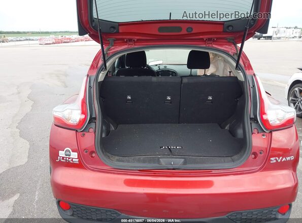 JN8AF5MV2GT654887 2016 NISSAN JUKE Red 