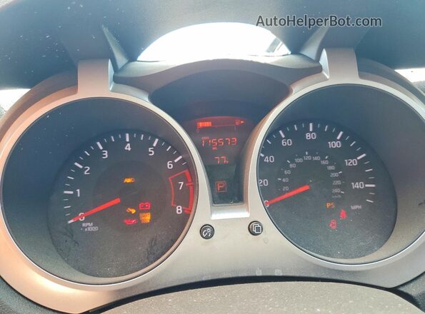 JN8AF5MV3GT652159 2016 NISSAN JUKE Charcoal Widok zestawu wskaźników