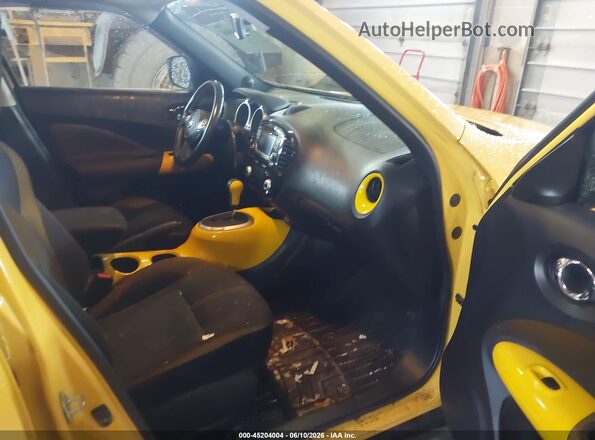 JN8AF5MV3GT656938 2016 NISSAN JUKE Yellow Սալոնի դիմացի տեսք