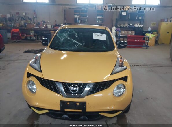 JN8AF5MV3GT656938 2016 NISSAN JUKE Yellow Դիմացի տեսք