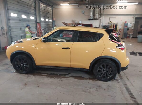 JN8AF5MV3GT656938 2016 NISSAN JUKE Yellow Սալոնի 360 աստիճան տեսք