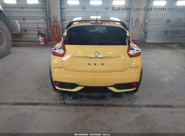JN8AF5MV3GT656938 2016 NISSAN JUKE Yellow 