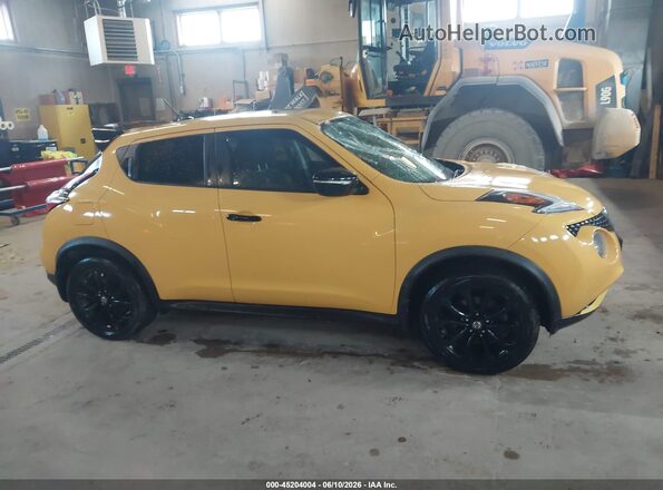 JN8AF5MV3GT656938 2016 NISSAN JUKE Yellow Սալոնի հետևի տեսք