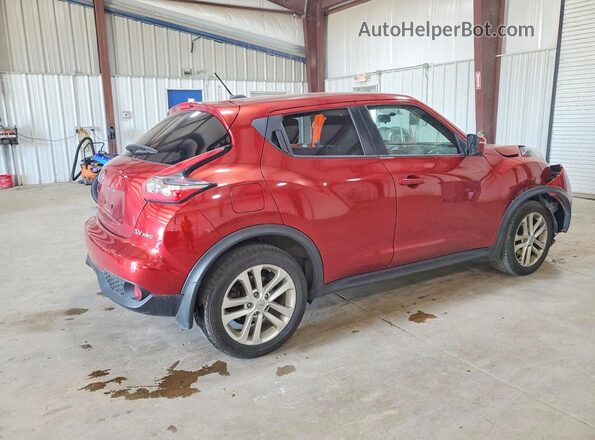 JN8AF5MV4GT657886 2016 NISSAN JUKE Red Հետևի աջ