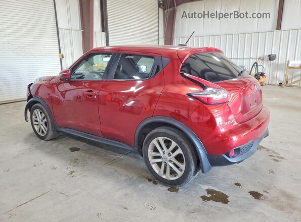 JN8AF5MV4GT657886 2016 NISSAN JUKE Red Հետևի ձախ