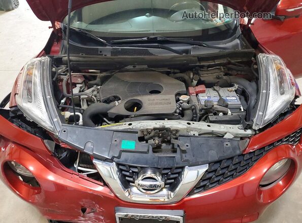 JN8AF5MV4GT657886 2016 NISSAN JUKE Red Շարժիչի բաժամունքի տեսք