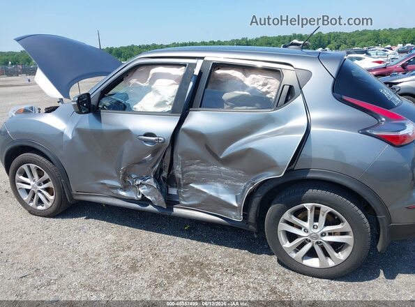 JN8AF5MV4GT658987 2016 NISSAN JUKE Black Դիմացի տեսք