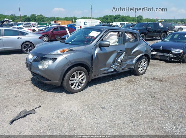 JN8AF5MV4GT658987 2016 NISSAN JUKE Black Առջևի ձախ երեք քառորդ տեսարան