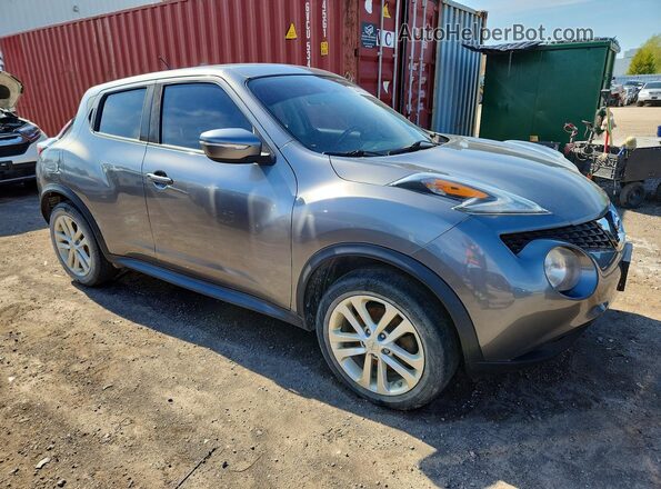 JN8AF5MV5GT658254 2016 NISSAN JUKE Gray 