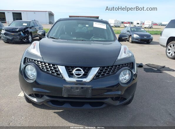 JN8AF5MV6HT753360 2017 NISSAN JUKE Black Widok zestawu wskaźników