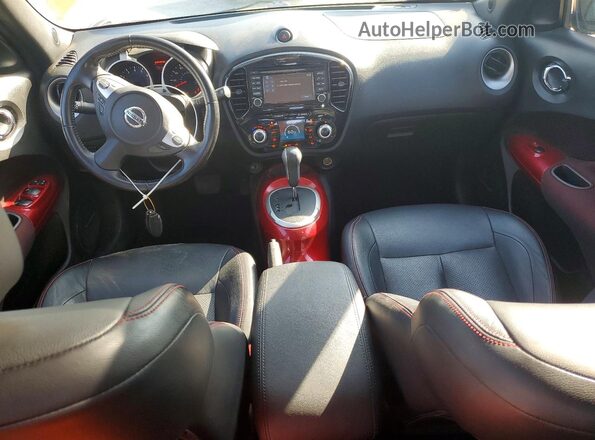 JN8AF5MV9GT650352 2016 NISSAN JUKE Yellow Вид панелі приладів
