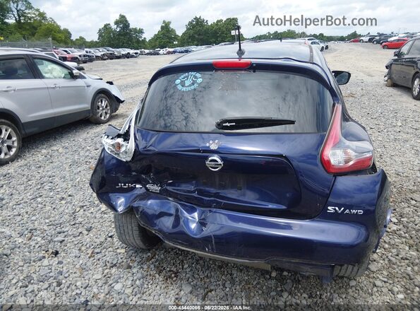 JN8AF5MV9GT652635 2016 NISSAN JUKE Blue 