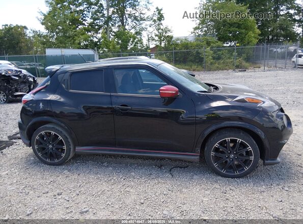 JN8AF5MV9HT752963 2017 NISSAN JUKE Black Rear interior view