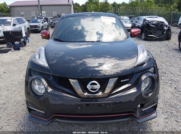 JN8AF5MV9HT752963 2017 NISSAN JUKE Black Instrument cluster view