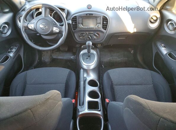 JN8AF5MVXGT651414 2016 NISSAN JUKE Blue Dashboard view