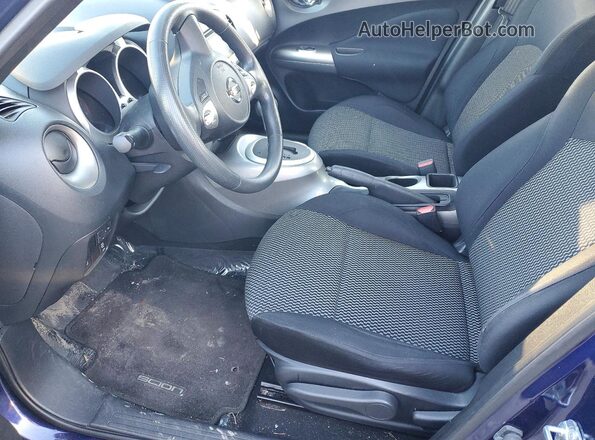 JN8AF5MVXGT651414 2016 NISSAN JUKE Blue Front interior view