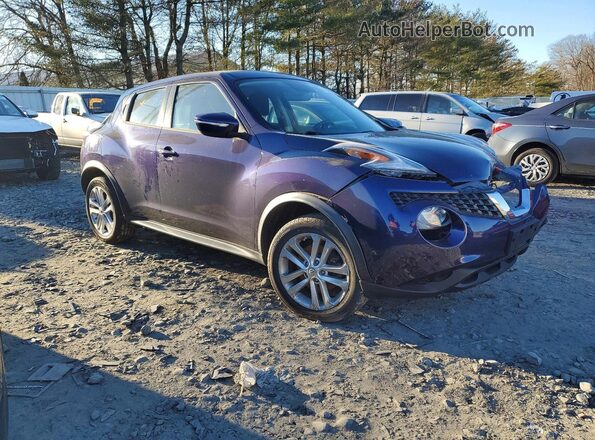 JN8AF5MVXGT651414 2016 NISSAN JUKE Blue Front right