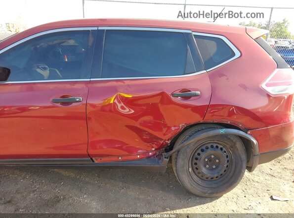 JN8AT2MT0GW024029 2016 NISSAN ROGUE Красный Вид спереди