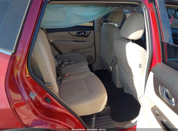 JN8AT2MT0GW024029 2016 NISSAN ROGUE Красный Вид наклейки с VIN-кодом
