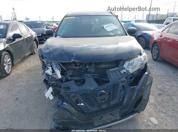 JN8AT2MT0HW145144 2017 NISSAN ROGUE Черный Вид щитка приборов