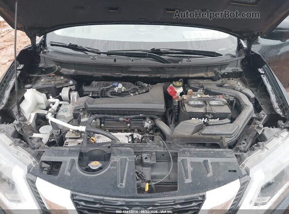 JN8AT2MT0HW146925 2017 NISSAN ROGUE Черный Вид сзади