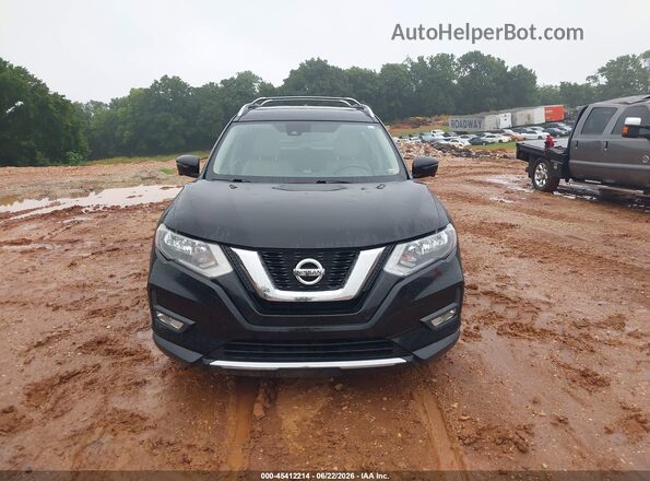 JN8AT2MT0HW146925 2017 NISSAN ROGUE Черный Вид щитка приборов